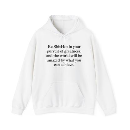 ShitHot Women's Inspirational Hoodie Pursuit Of Greatness