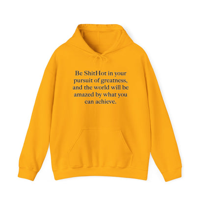 The Inspirational Hoodie Pursuit Of Greatness | ShitHot