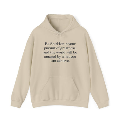 ShitHot Women's Inspirational Hoodie Pursuit Of Greatness