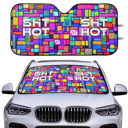 UV Windscreen Shades for Cars and SUVs – Tetris by ShitHot, stylish UV protection. theshithotcompany