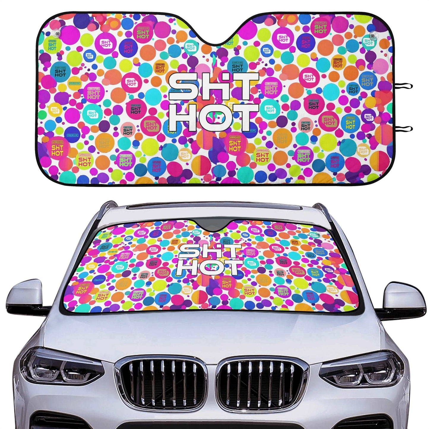 Vehicle SunShade - ShitHot Bubbles - theshithotcompany