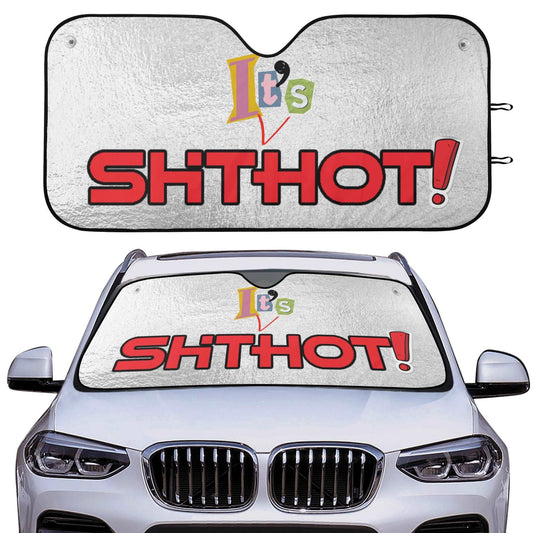 UV Windscreen Shades for Cars and SUVs – Shit It's Hot! by ShitHot, bold UV protection. theshithotcompany