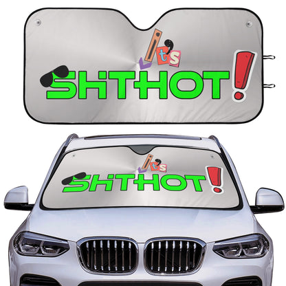 Vehicle SunShade - Shit its Hot Green - theshithotcompany