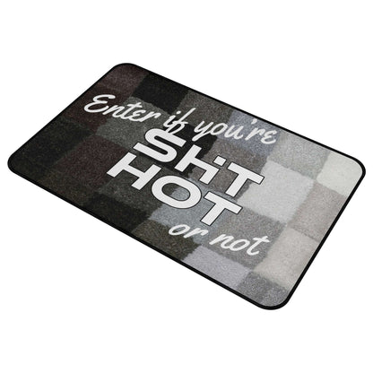 ShitHot Doormat Black & White - ShitHot Or Not