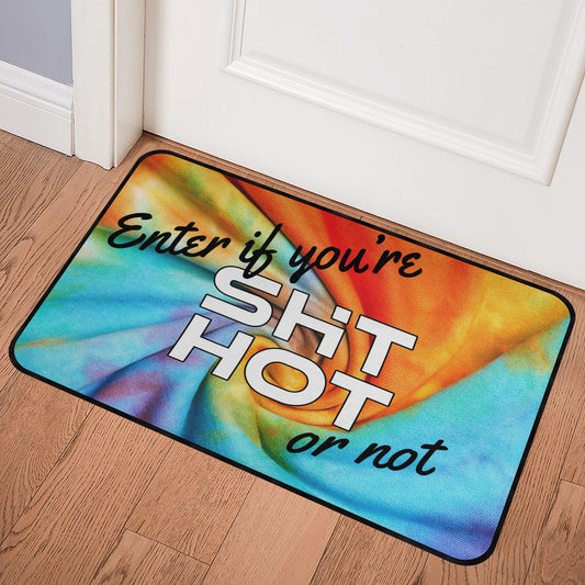 ShitHot Doormat - Tie Dye - ShitHot Or Not