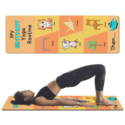 ShitHot Yoga Mat - My ShitHot Yoga Routine Tea