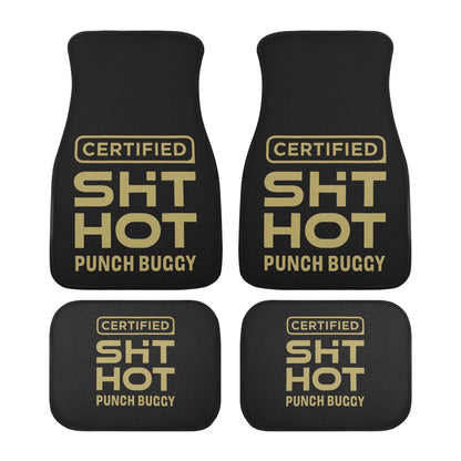 Certified ShitHot Car Floor Mats (Set of 4) - Punch Buggy