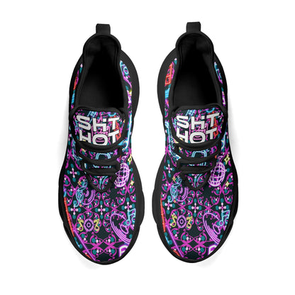 ShitHot Women's Premium M-Sole Air Mesh Sneakers - Air Jam Neon Blue