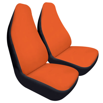 ShitHot Customizable Front Car Seat Covers - Orange