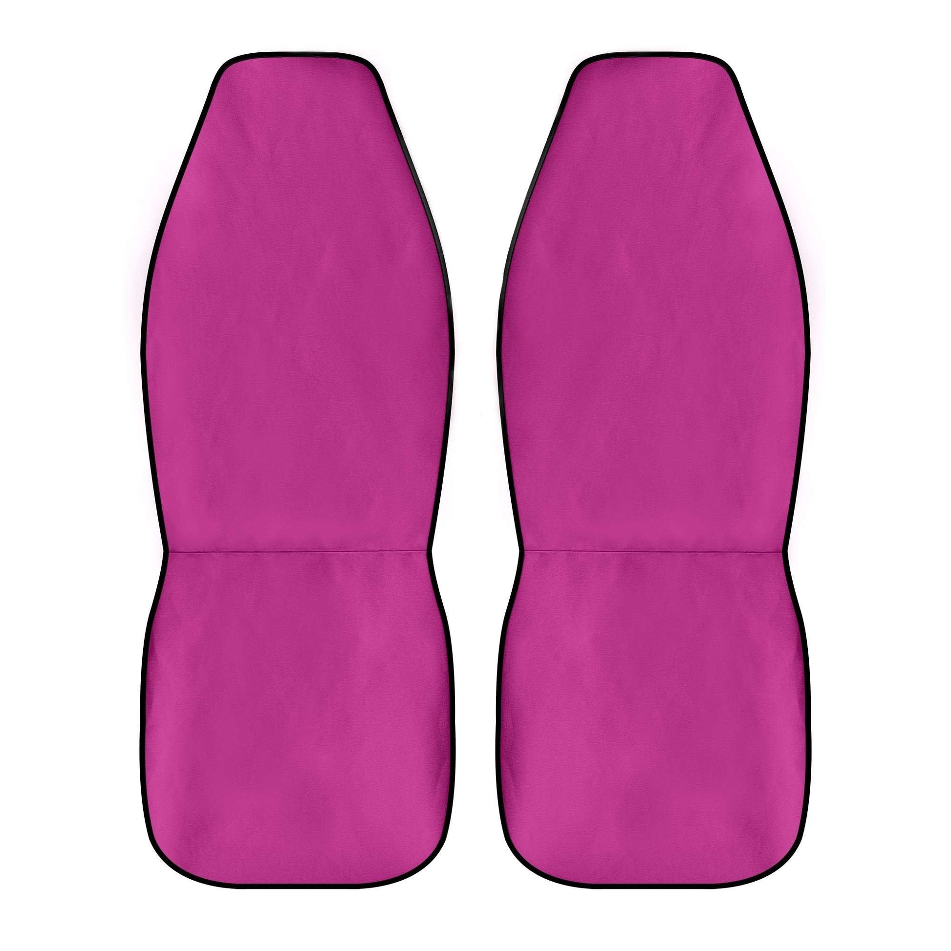 ShitHot Customizable Front Car Seat Covers - Magenta