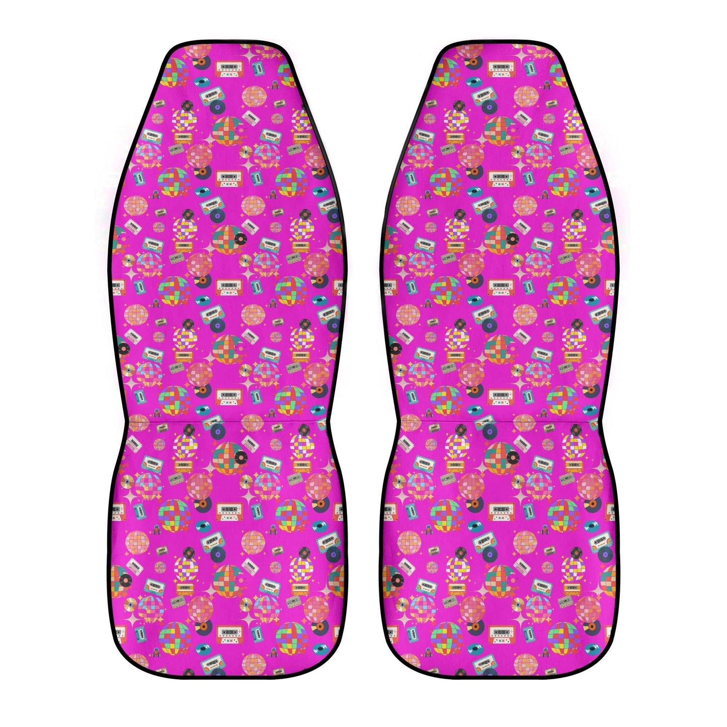 Barbie Discotheque: "ShitHot Personalized Front Car Seat Covers - Barbie Discotheque for fun styling." theshithotcompany