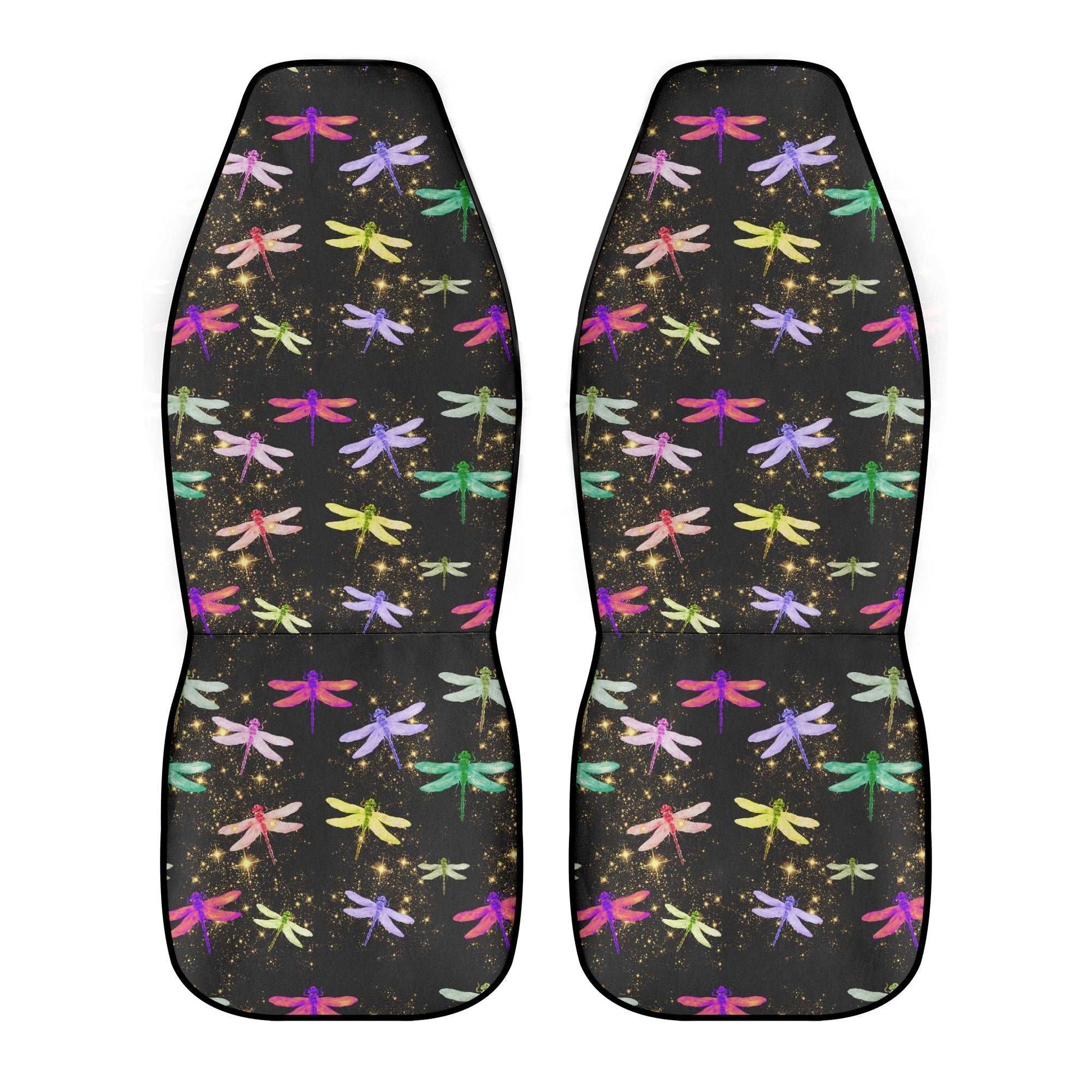 Dragonfly: "ShitHot Personalized Front Car Seat Covers - Dragonfly design for nature lovers." theshithotcompany