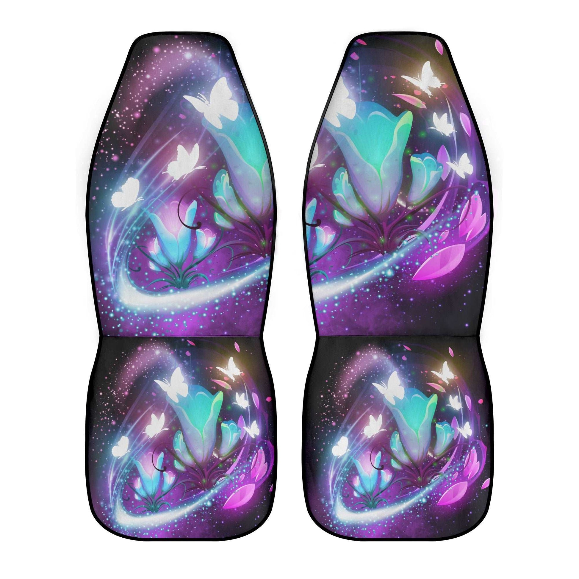 Neon Oasis: "ShitHot Personalized Front Car Seat Covers - Neon Oasis for a colorful interior." theshithotcompany