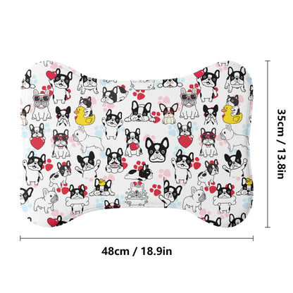 ShitHot Feeding Mat -  Frenchie Pied