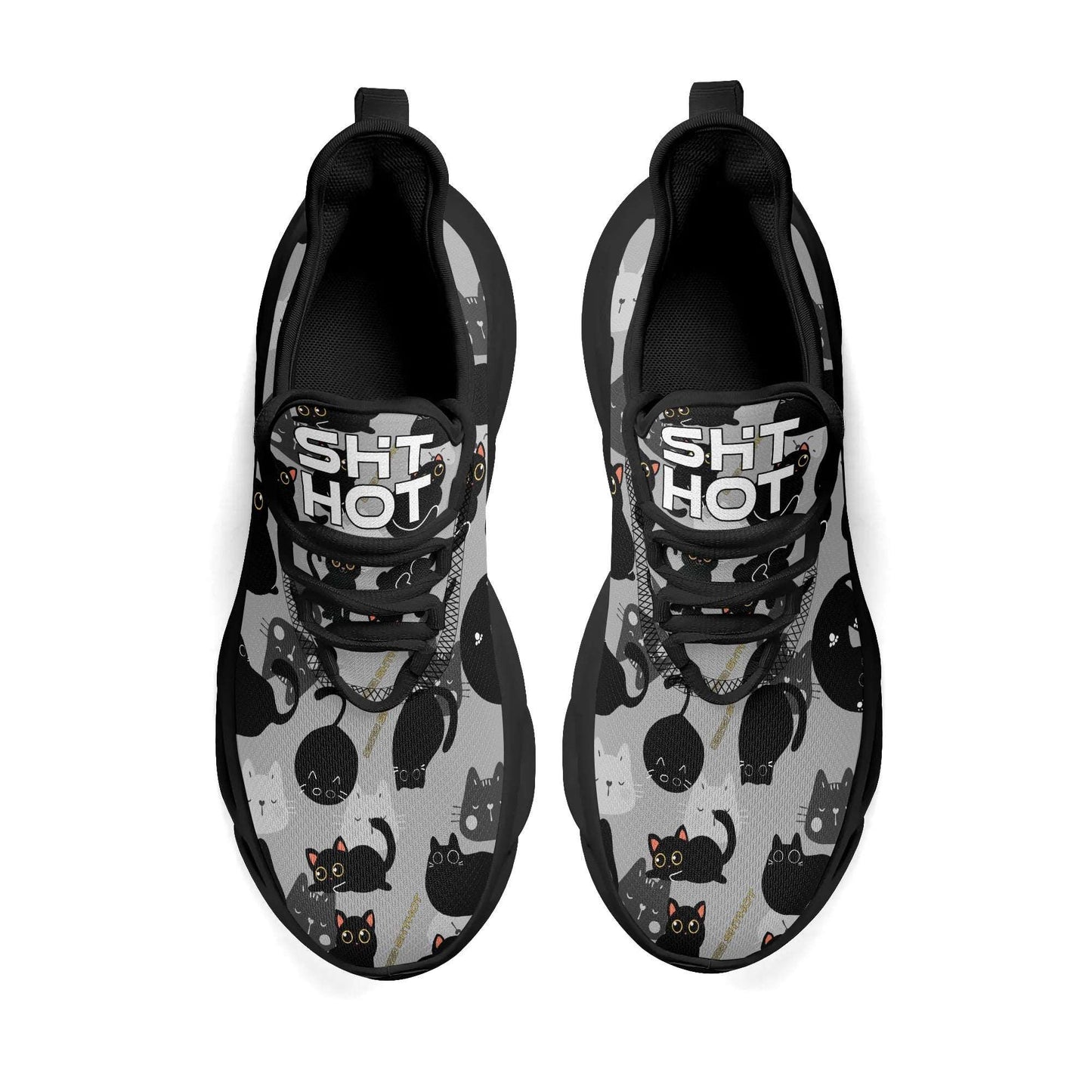 Beast Air Mesh Sneakers - Black Cat | ShitHot