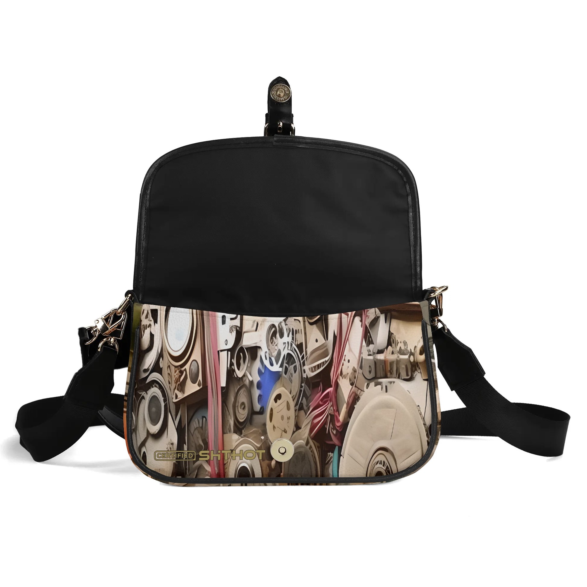 Womens Certified ShitHot Steampunk "The Speaker" Shoulder Bag