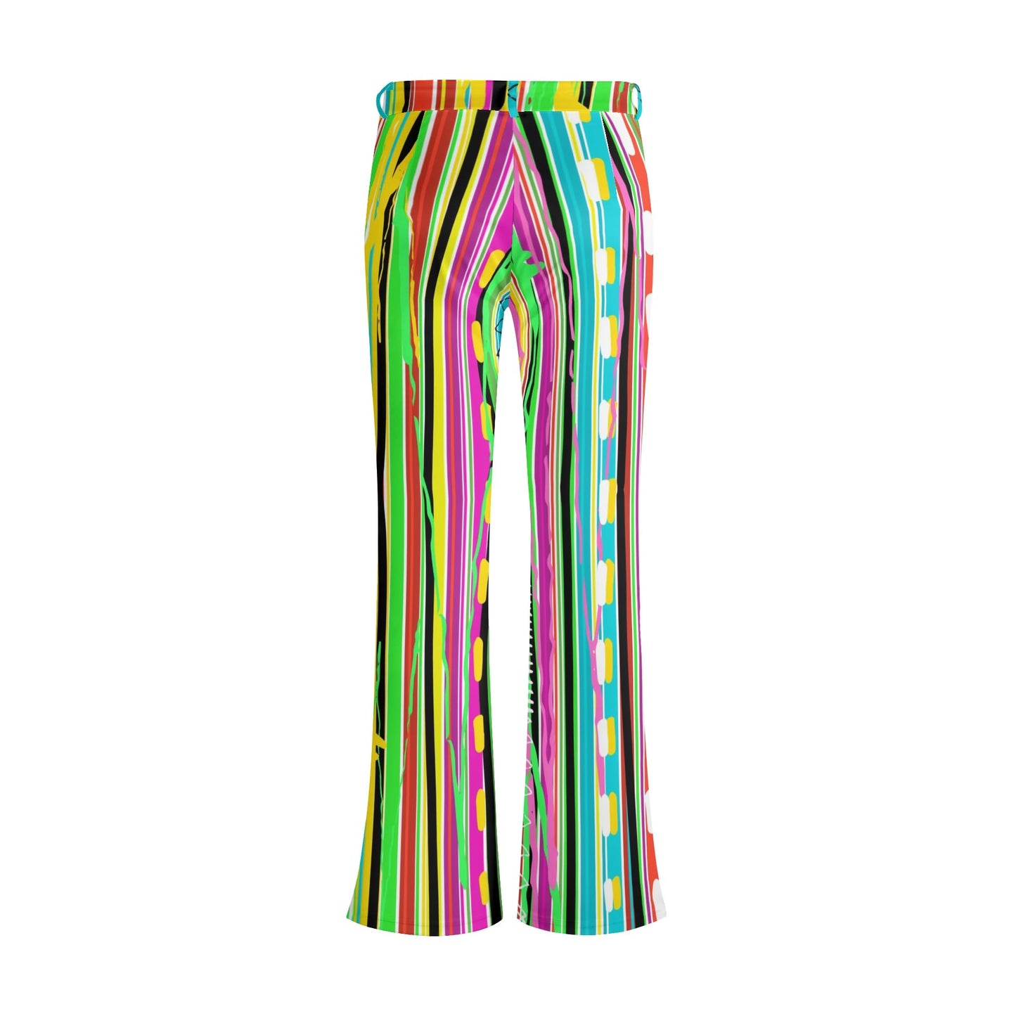 ShitHot Women's Butt Lifting Flare Pants - The Candy Stripe