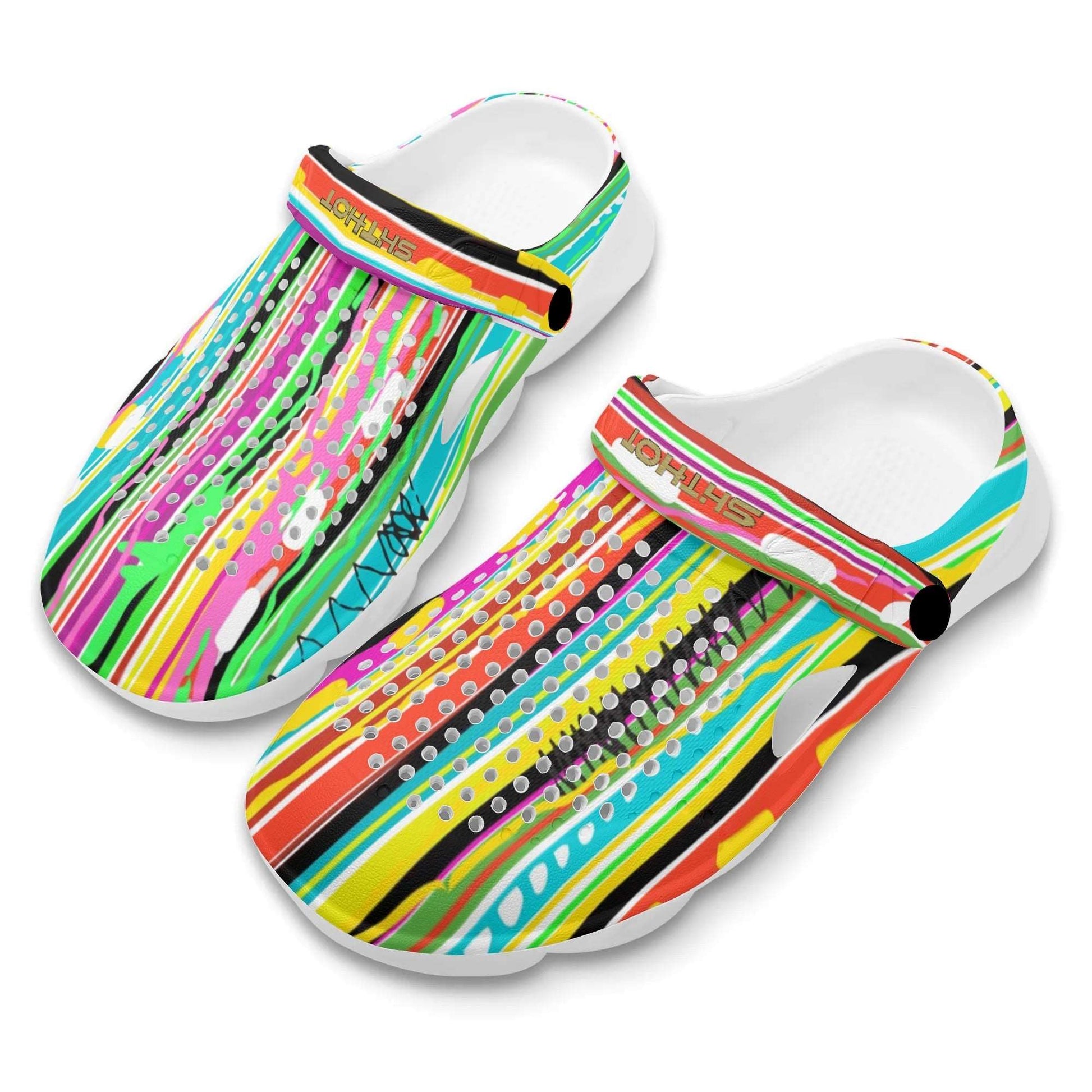 Classic Crogs- Candy Stripe - theshithotcompany