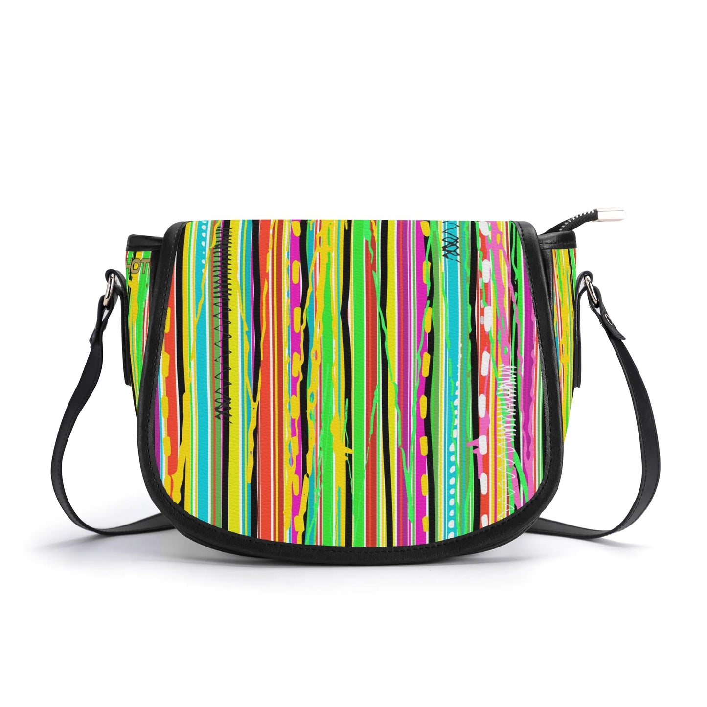 The Timeless Saddle Bag - Candy Stripe | ShitHot