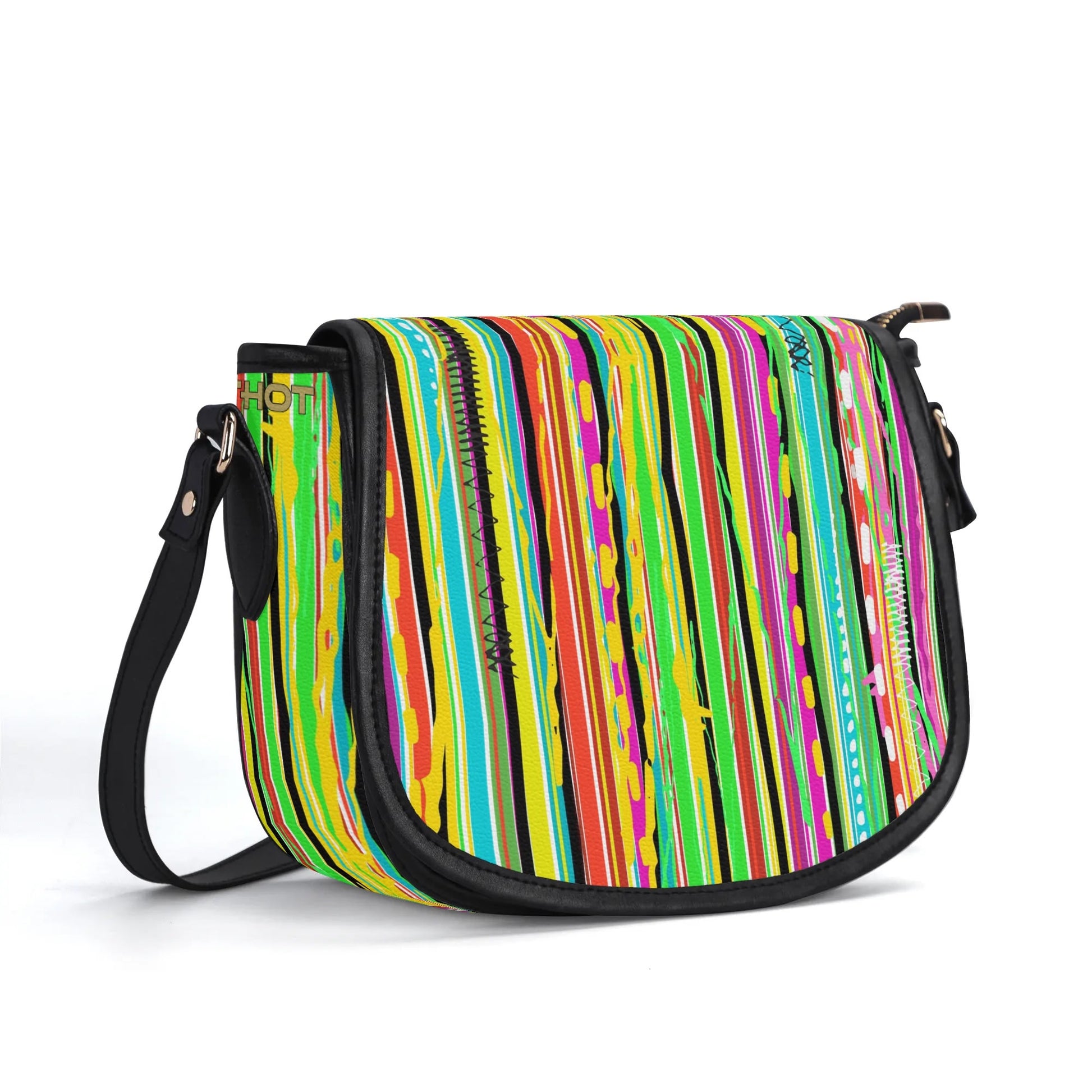 The Timeless Saddle Bag - Candy Stripe | ShitHot