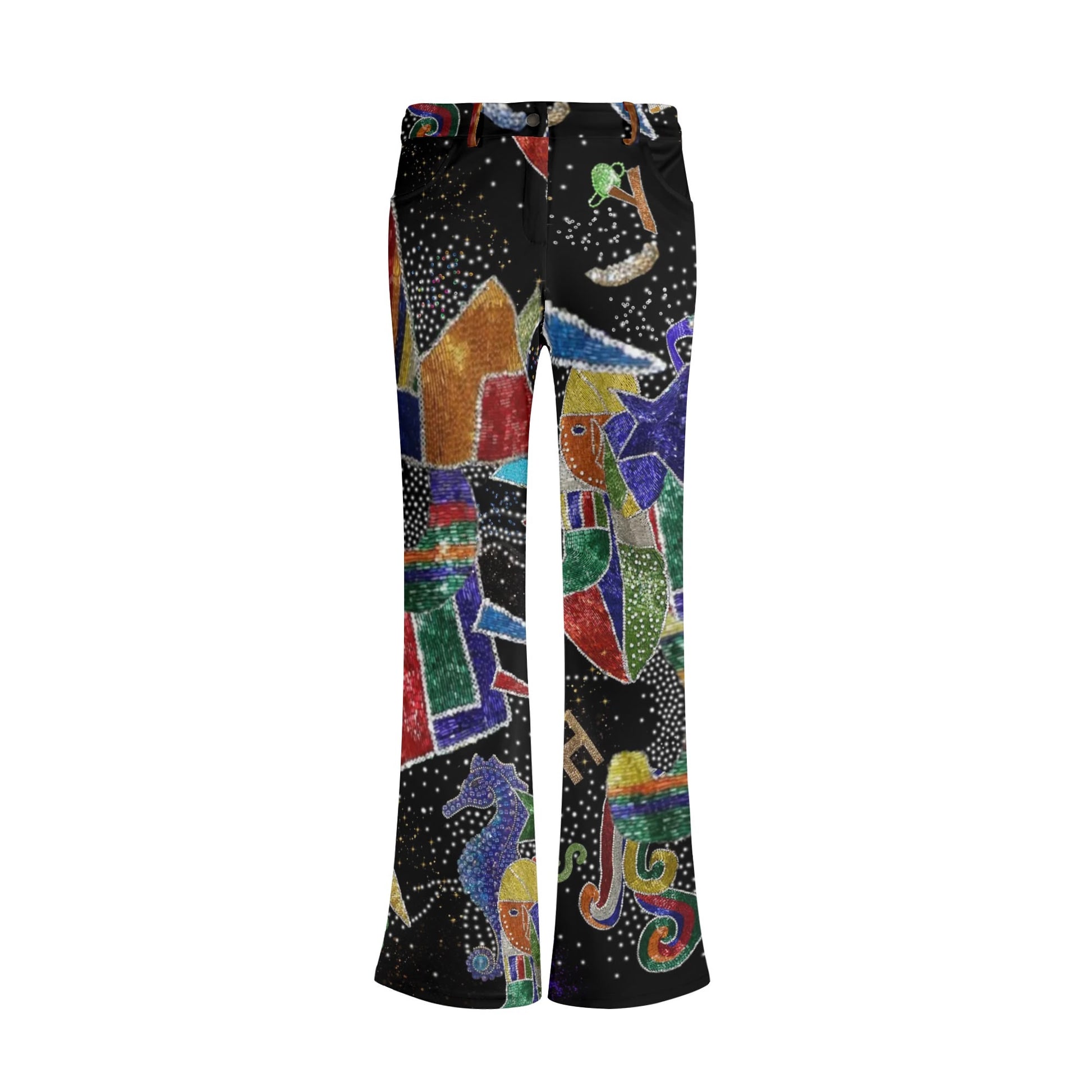 ShitHot Women's Butt Lifting Flare Pants - The Jester