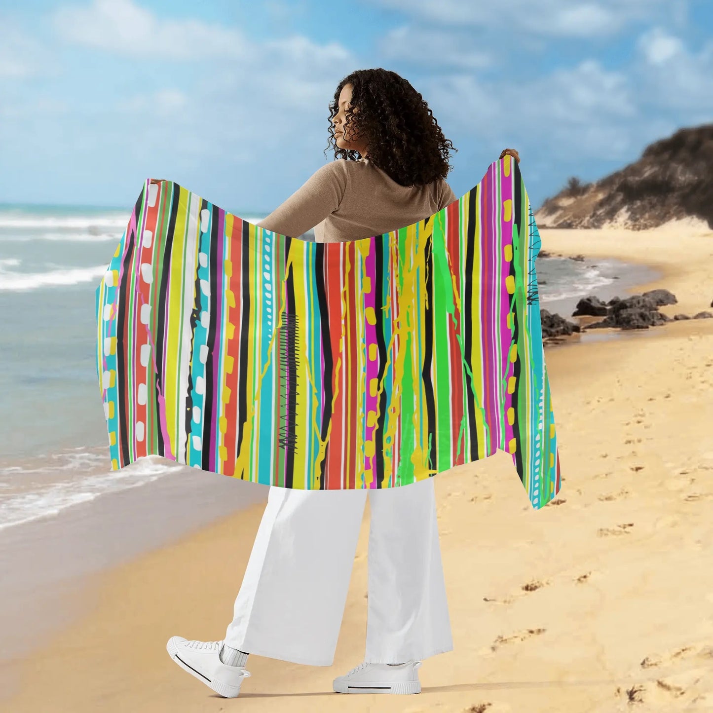 ShitHot Women's Sarong - Candy Striped