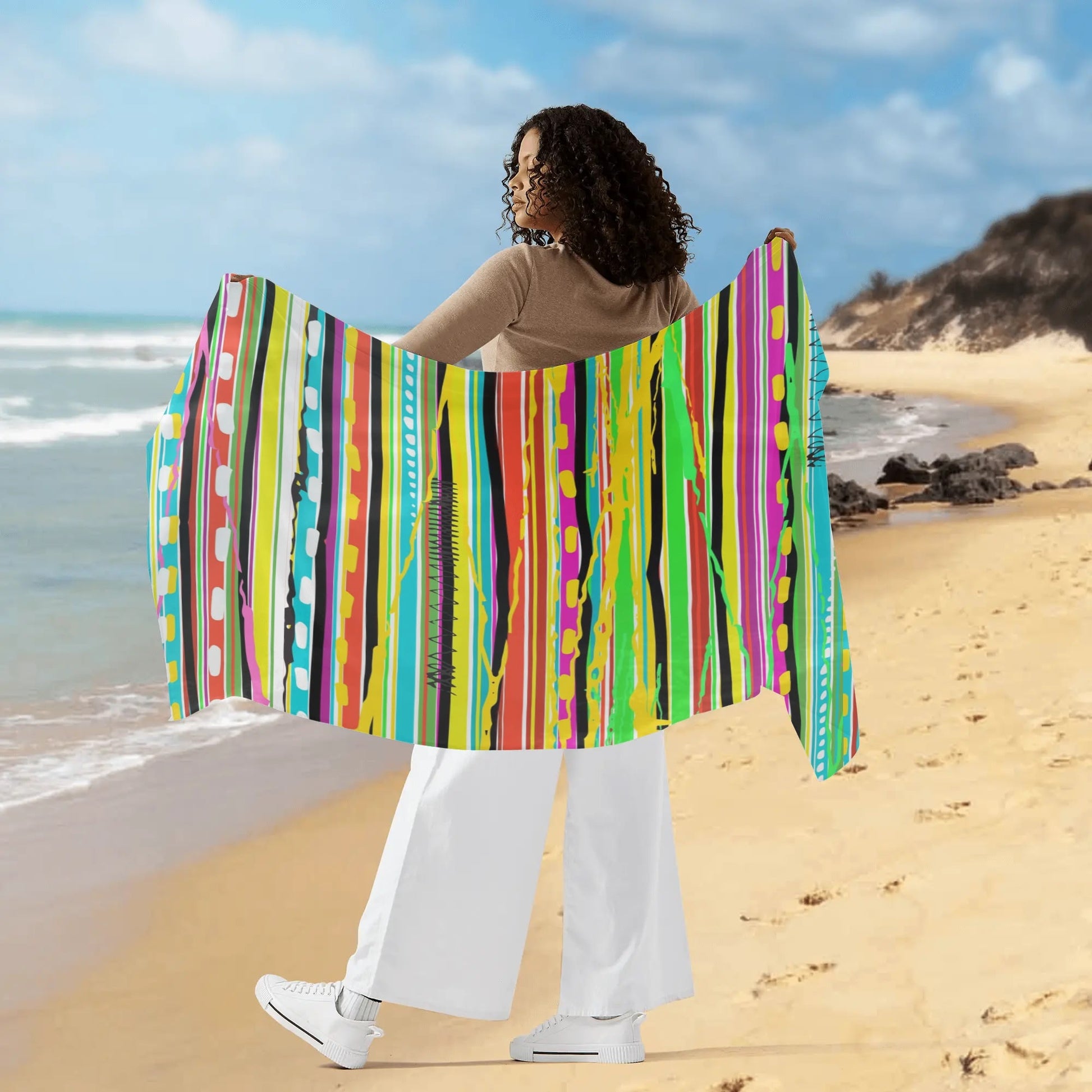 ShitHot Women's Sarong - Candy Striped