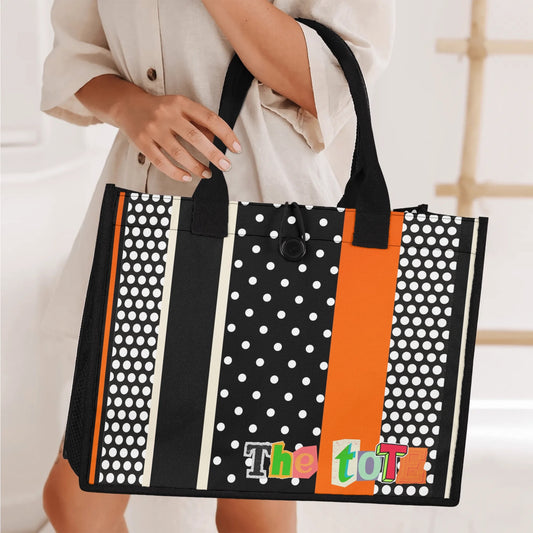 The Tote Bag - Polkadot Sunset - theshithotcompany