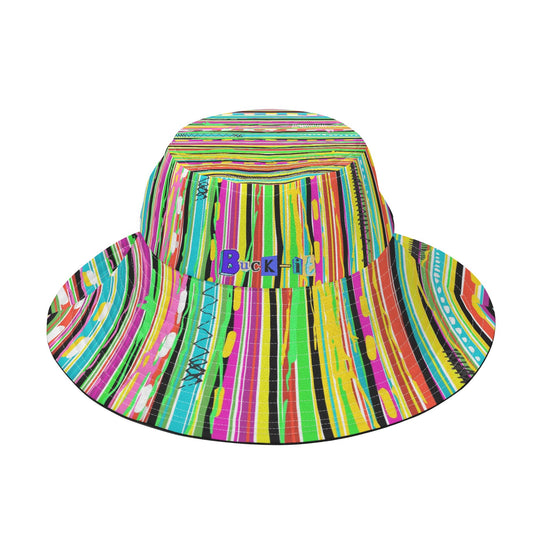 The Buck-it Bucket Hat- Candy Stripe - theshithotcompany