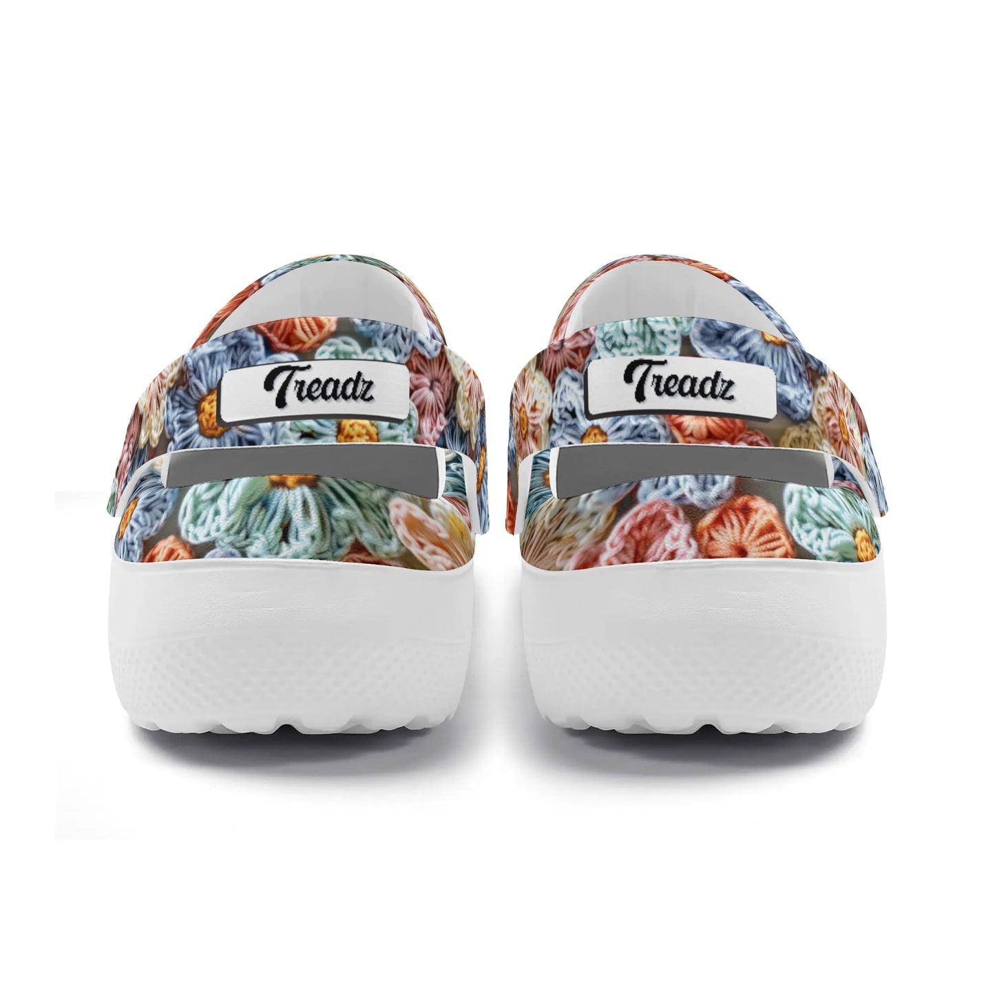 "Treadz Nursing Slide On Clogs - The Posy by ShitHot, stylish, comfortable, and slip-resistant." theshithotcompany