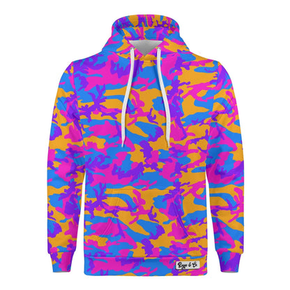 "Rogue & Co Storm Camo Hoodie offers style, comfort, and durability in vibrant colors." theshithotcompany