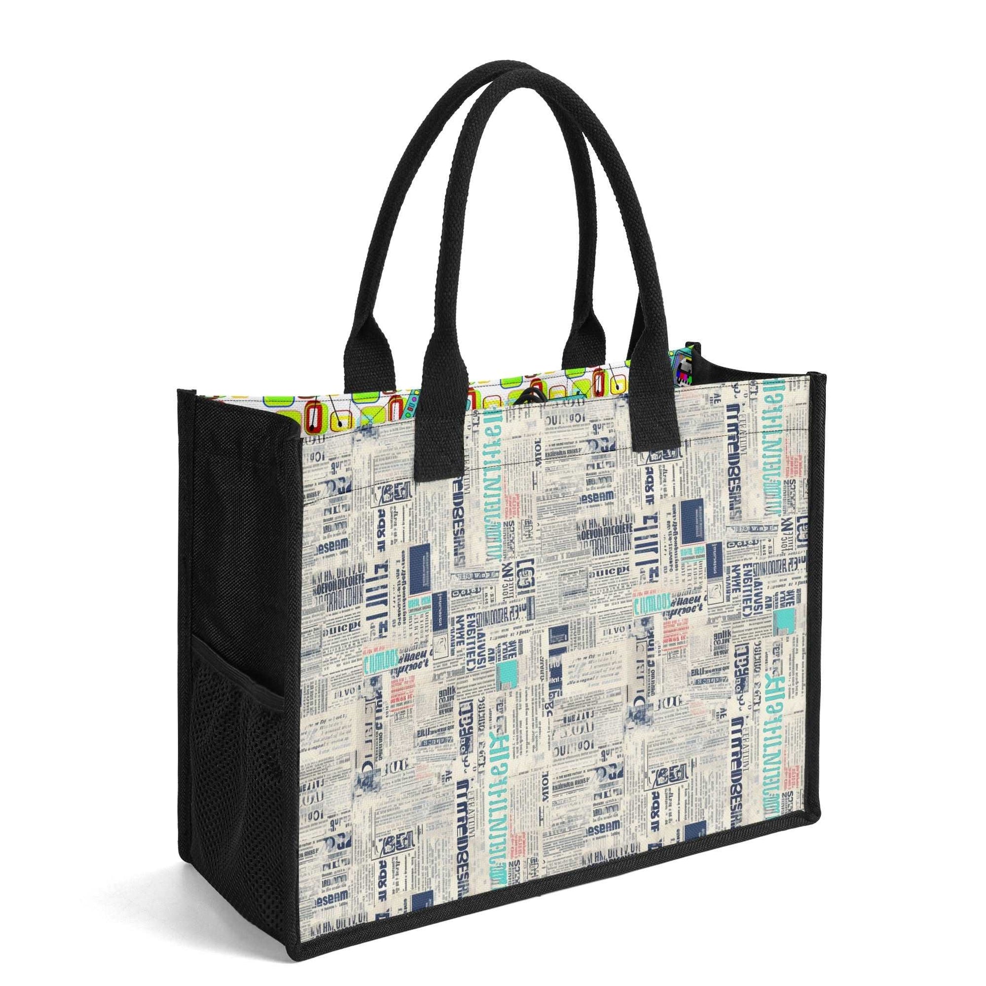 The  Mismatched Tote Bag - Retro News