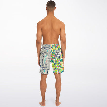 Rip Tide Men's  Mismatched Board Shorts – Retro Media