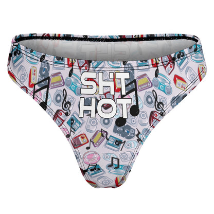 ShitHot Women's Thong Underwear - Radio GaGa