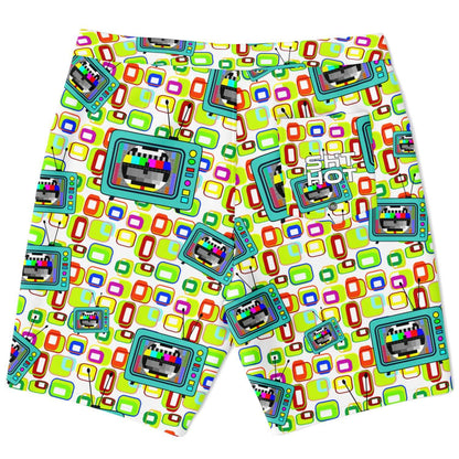 ShitHot Men's Board Shorts - Retro Vision