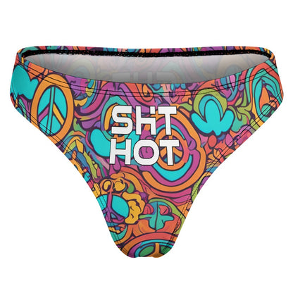 ShitHot Women's Thong - Peace - theshithotcompany