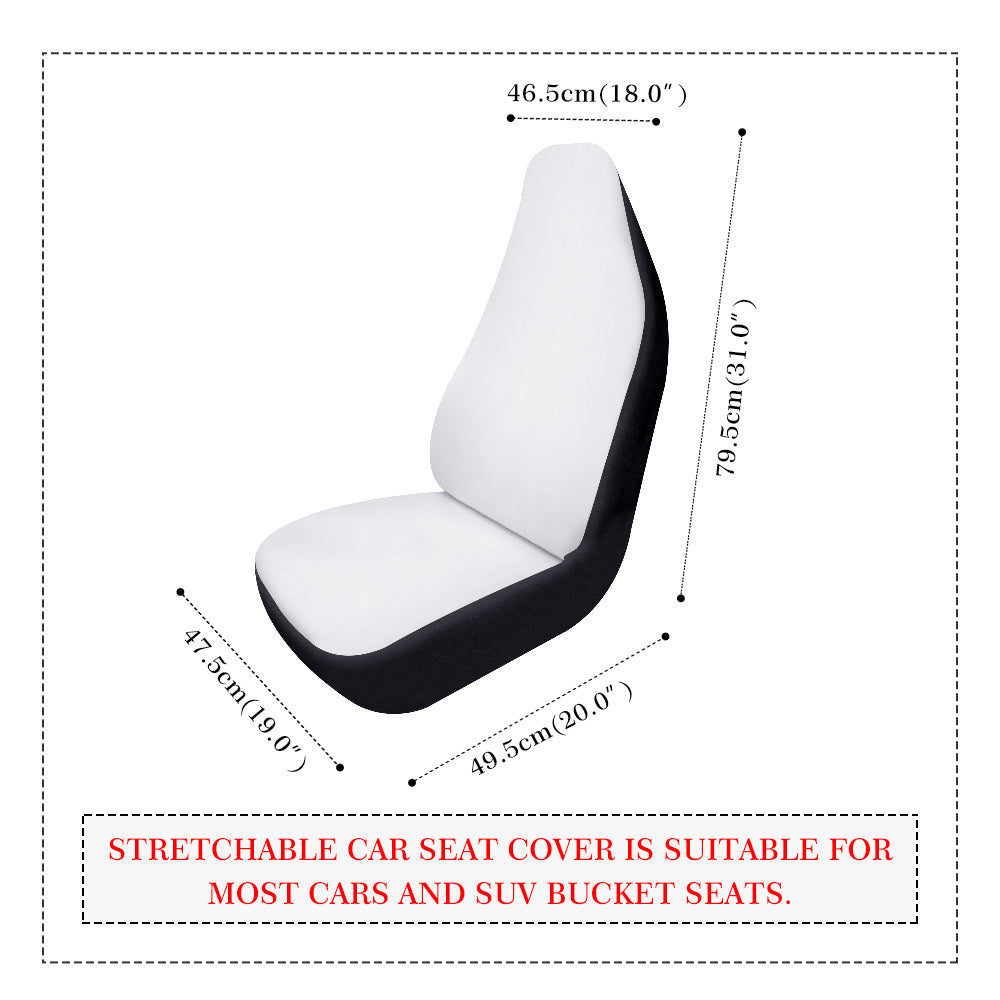 ShitHot Customizable Front Car Seat Covers  - Tetris