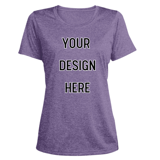 Custom Women's Heather T-shirt - theshithotcompany