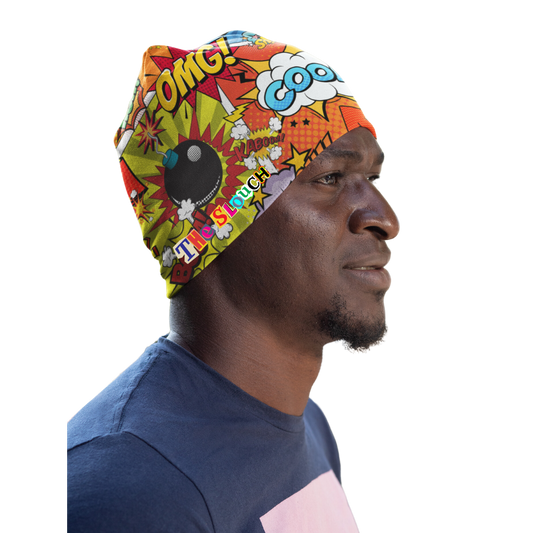 The Slouch Beanie - 'The Comic' - theshithotcompany