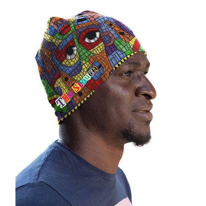 The Slouch Beanie - 'The Picasso' - theshithotcompany