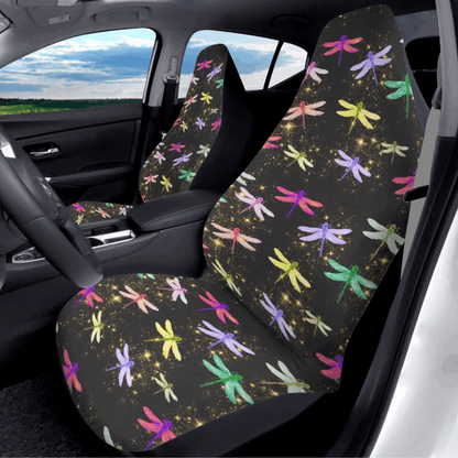 Dragonfly: "ShitHot Personalized Front Car Seat Covers - Dragonfly design for nature lovers." theshithotcompany