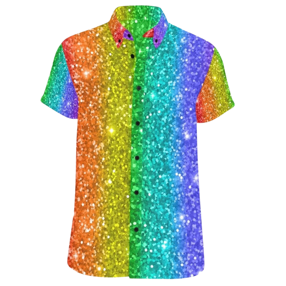 ShitHot Men's Glitter Customizable Shirts