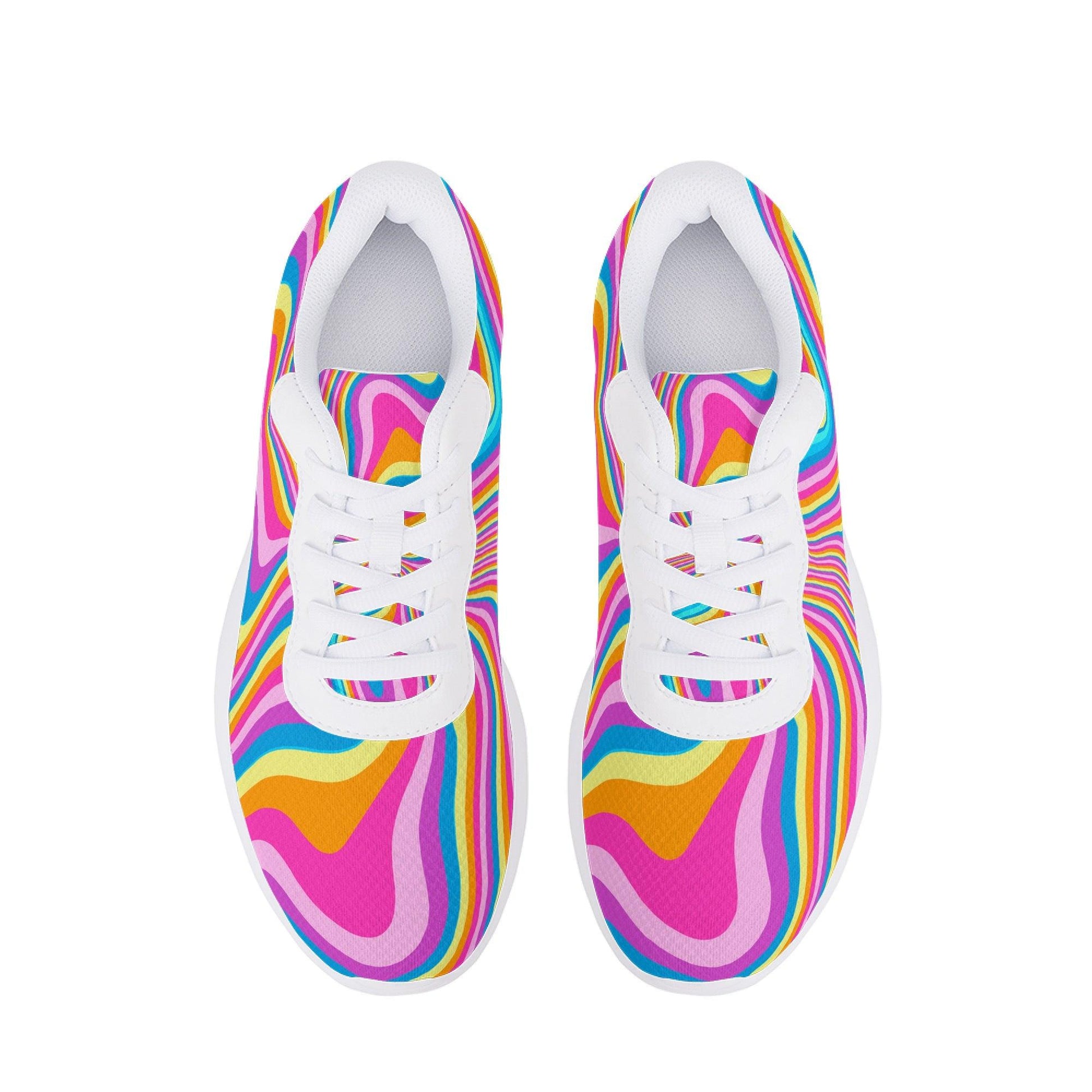 ShitHot Psychedelic Air Mesh Customizable Running Shoes - theshithotcompany