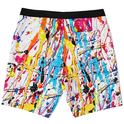 RipTide Customizable Board Shorts - 'The Artist' - theshithotcompany