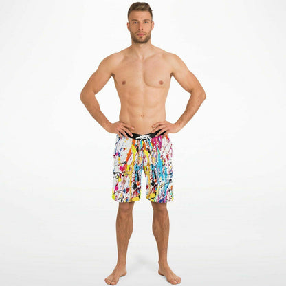 RipTide Customizable Board Shorts - 'The Artist' - theshithotcompany