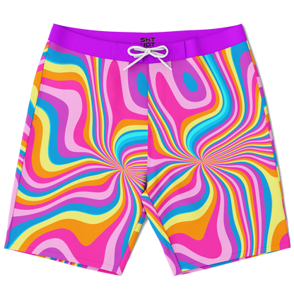 RipTide Customizable Board Shorts - Psychadelic - theshithtcompany