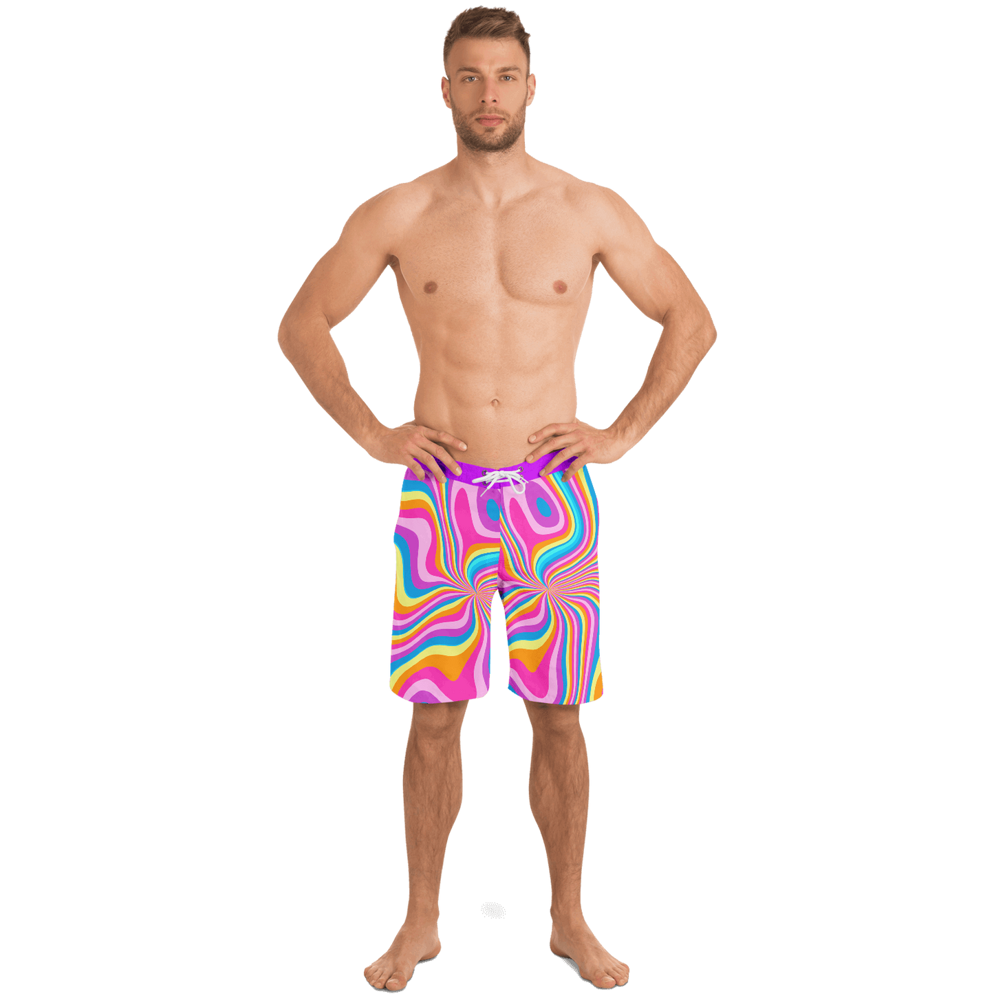 RipTide Customizable Board Shorts - Psychadelic - theshithtcompany