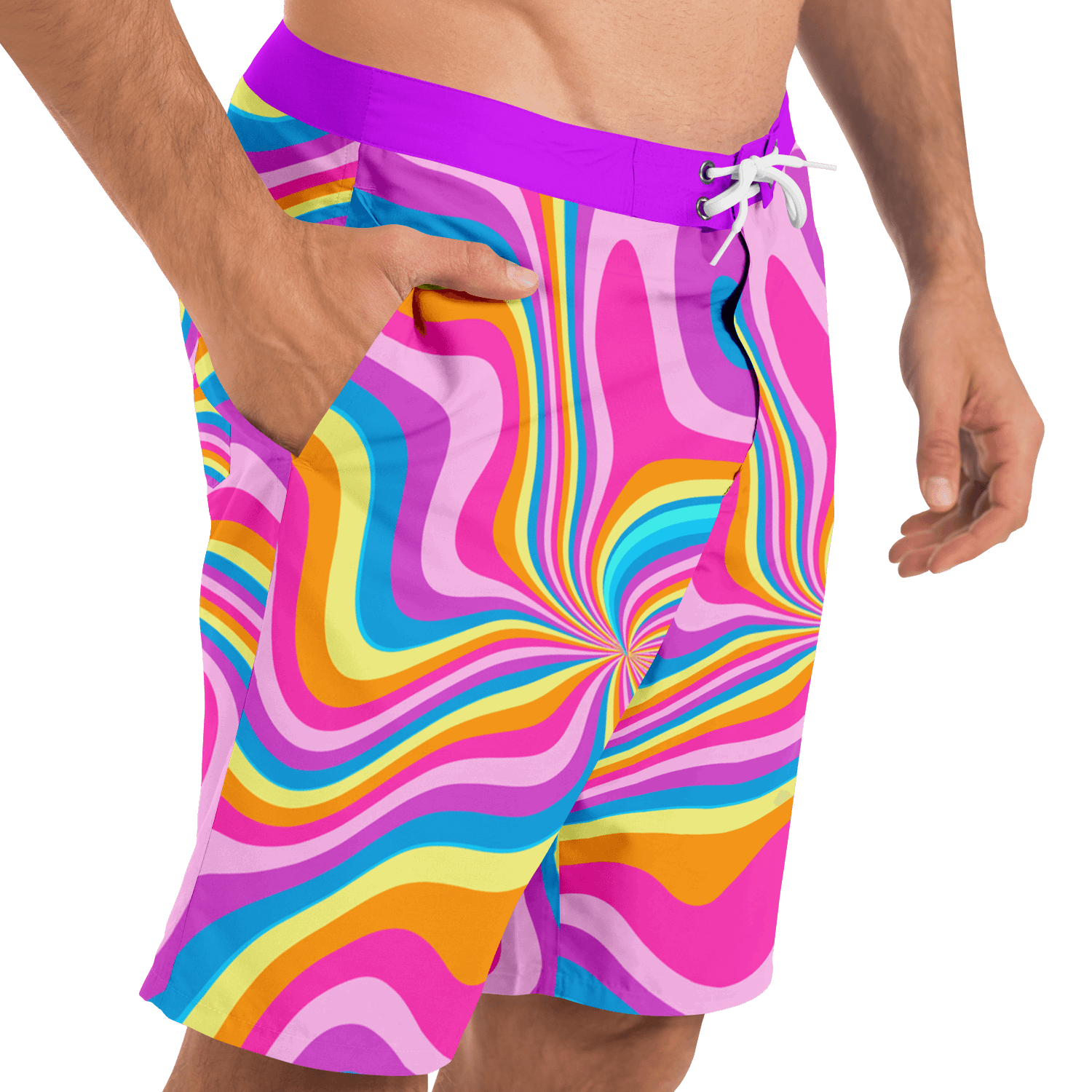 RipTide Customizable Board Shorts - Psychadelic - theshithtcompany