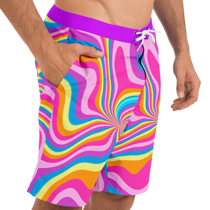 RipTide Customizable Board Shorts - Psychadelic - theshithtcompany