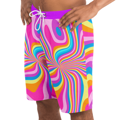 RipTide Customizable Board Shorts - Psychadelic - theshithtcompany